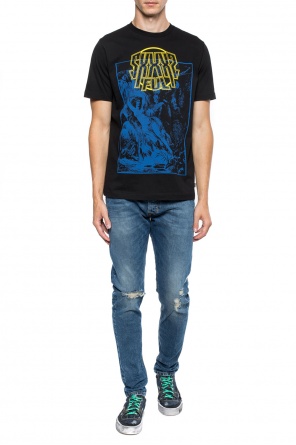 T-shirt with a print, zdjęcie 2 T-shirt with a print od Diesel